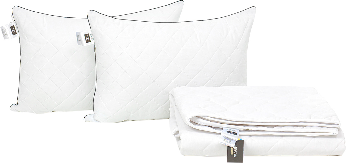 Набор антиаллергенный MirSon Eco Silk Лето Bianco №4025 одеяло 172х205 + 2 подушки 50х70 средние
Набор антиаллергенный MirSon Eco Silk Лето Bianco №4025 одеяло 172х205 + 2 подушки 50х70 средние