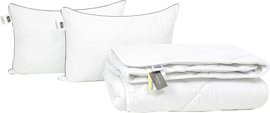 Набор антиаллергенный MirSon Eco Silk Деми Bianco №4030 одеяло 172х205 + 2 подушки 50х70 упругие
Набор антиаллергенный MirSon Eco Silk Деми Bianco №4030 одеяло 172х205 + 2 подушки 50х70 упругие