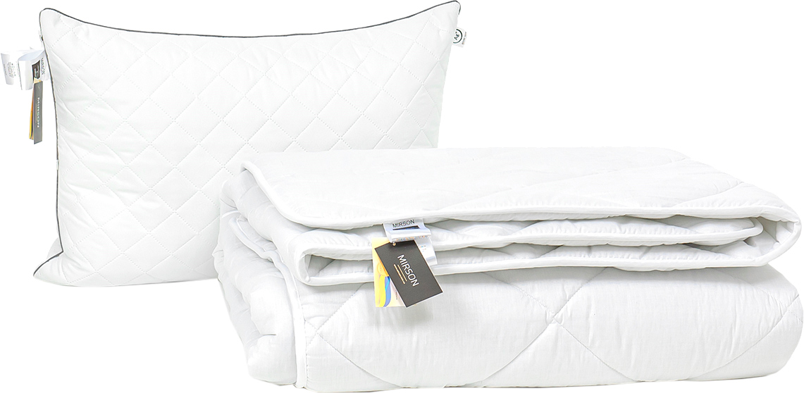 Набор антиаллергенный MirSon Eco Silk Зима Bianco Silver №4035 одеяло 155х215 + подушка 50х70 средняя
Набор антиаллергенный MirSon Eco Silk Зима Bianco Silver №4035 одеяло 155х215 + подушка 50х70 средняя
