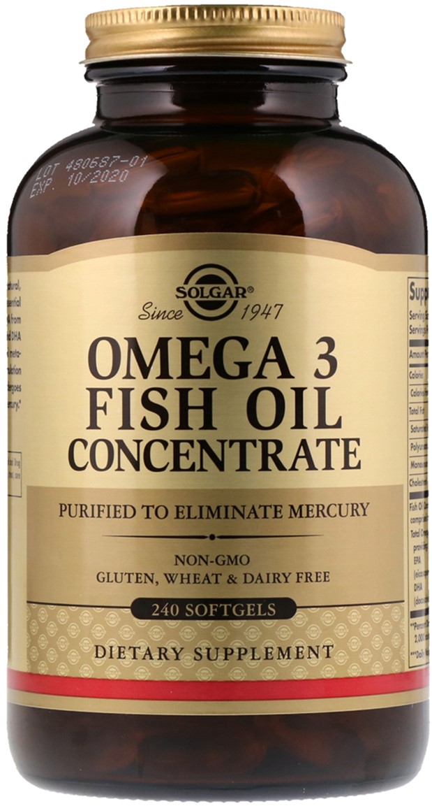 Жирные кислоты Solgar Omega-3 Fish Oil Concentate Рыбий жир в Капсулах концетрат 240 капсул (033984016996)
Жирные кислоты Solgar Omega-3 Fish Oil Concentate Рыбий жир в Капсулах концетрат 240 капсул (033984016996)