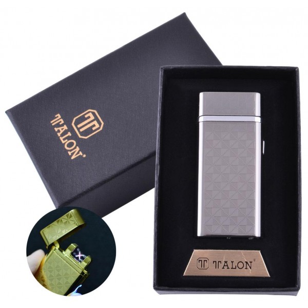 Электроимпульсная зажигалка в подарочной упаковке Talon (Двойная молния, USB) №HL-30-1
Электроимпульсная зажигалка в подарочной упаковке Talon (Двойная молния, USB) №HL-30-1