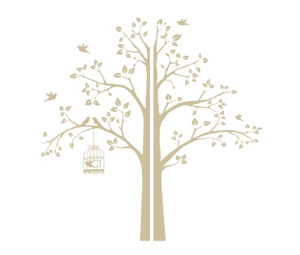 Интерьерная наклейка IdeaClock Tree with a cage, corner 190х195 см Бежевый(62274-46-48)
Интерьерная наклейка IdeaClock Tree with a cage, corner 190х195 см Бежевый(62274-46-48)