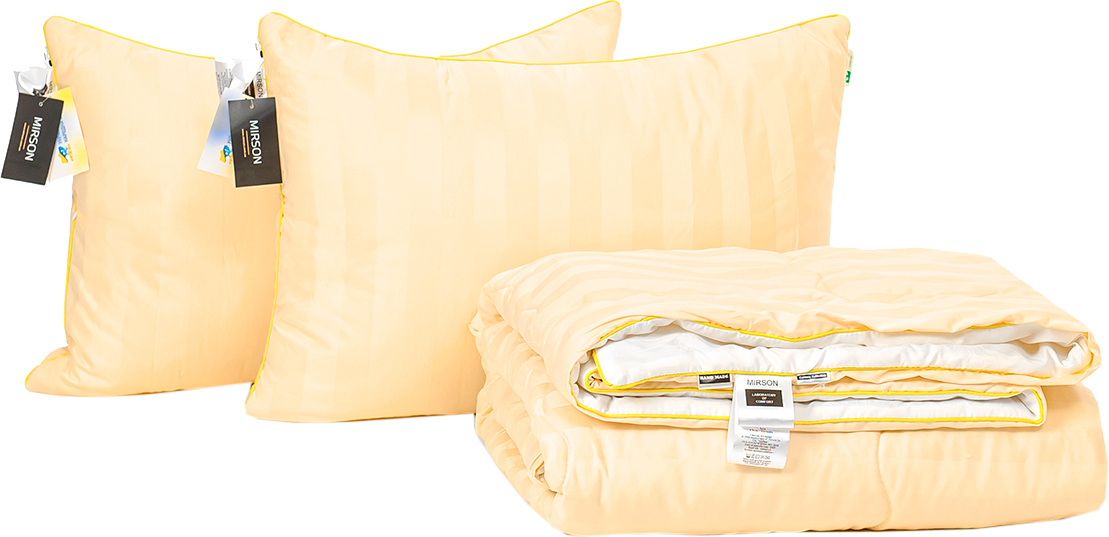 Набор антиаллергенный MirSon Eco Silk Лето Carmela Hand Made №4049 одеяло 200х220 + 2 подушки 50х70 средние 
Набор антиаллергенный MirSon Eco Silk Лето Carmela Hand Made №4049 одеяло 200х220 + 2 подушки 50х70 средние