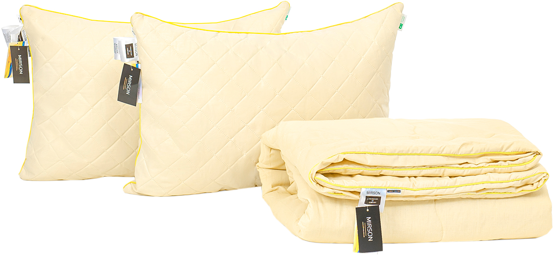 Набор антиаллергенный MirSon Eco Silk Лето Carmela №4135 одеяло 200х220 + 2 подушки 50х70 мягкие
Набор антиаллергенный MirSon Eco Silk Лето Carmela №4135 одеяло 200х220 + 2 подушки 50х70 мягкие