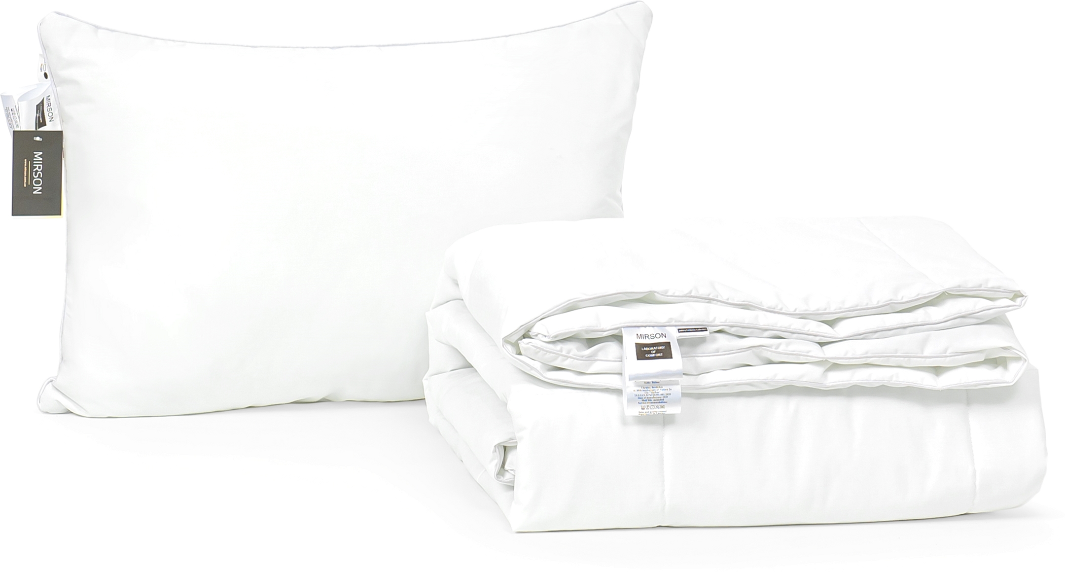 Набор антиаллергенный MirSon Eco-Soft Лето Luxury Exclusive №2566 одеяло 172х205 см + 2 подушки 50х70 средние
Набор антиаллергенный MirSon Eco-Soft Лето Luxury Exclusive №2566 одеяло 172х205 см + 2 подушки 50х70 средние