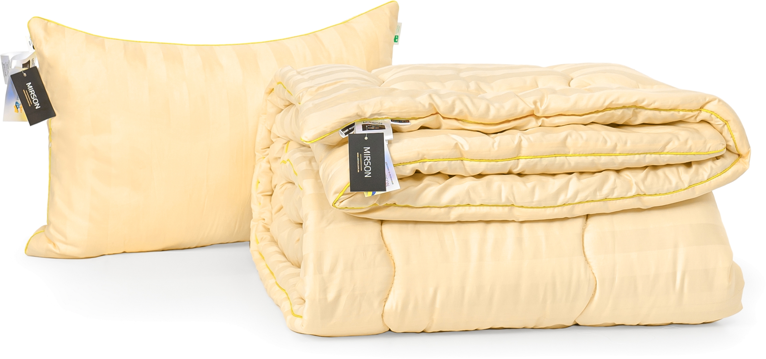 Набор из хлопкового волокна MirSon Зима "Carmela Hand Made" №3238 одеяло 155x215 см + подушка 50x70 см средняя
Набор из хлопкового волокна MirSon Зима "Carmela Hand Made" №3238 одеяло 155x215 см + подушка 50x70 см средняя