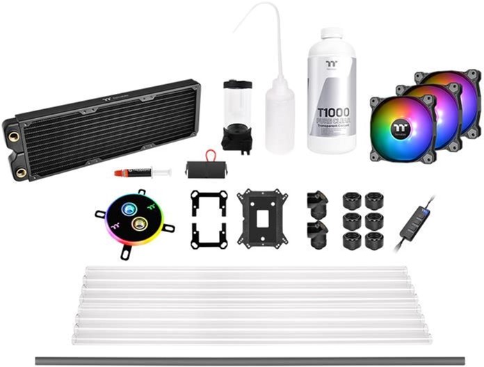 Набор для сборки СВО Thermaltake Pacific C360 DDC Hard Tube Water Cooling Kit (CL-W243-CU12SW-A)
Набор для сборки СВО Thermaltake Pacific C360 DDC Hard Tube Water Cooling Kit (CL-W243-CU12SW-A)