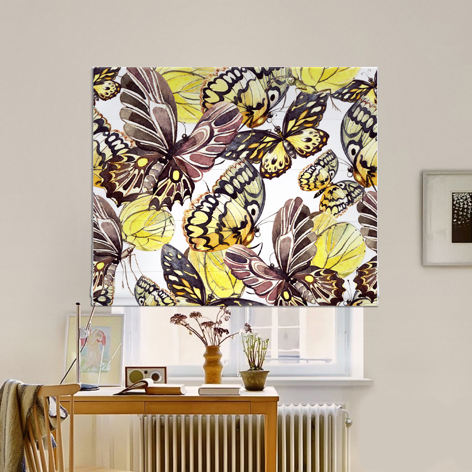 Римская штора система Classic InHt Фотопечать Бабочки 15-004 Блэкаут 170х170 см 
Римская штора система Classic InHt Фотопечать Бабочки 15-004 Блэкаут 170х170 см