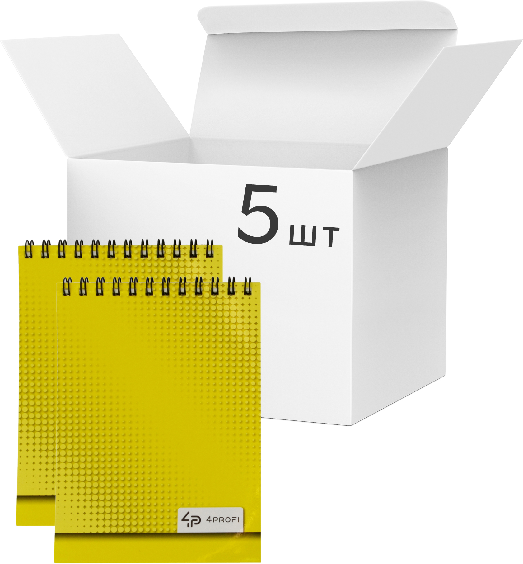 Упаковка блокнотов 4Profi Profiplan Color office A6 в клетку 40 листов Green 5 шт (903399)
Упаковка блокнотов 4Profi Profiplan Color office A6 в клетку 40 листов Green 5 шт (903399)
