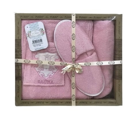 Женский комплект для бани Purry (юбка, капюшон, тапочки) Sauna розовый (ts-02395)
Женский комплект для бани Purry (юбка, капюшон, тапочки) Sauna розовый (ts-02395)