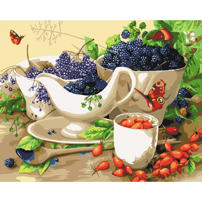 Набір для роспису по номерах. Натюрморт "Вітамінний коктель" 40*50см
Набір для роспису по номерах. Натюрморт "Вітамінний коктель" 40*50см