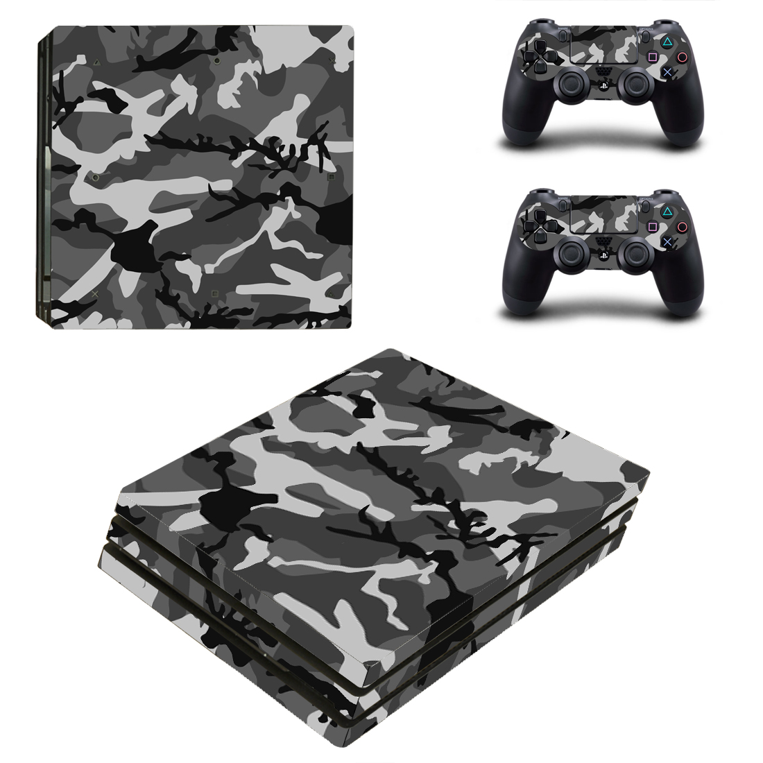 Виниловые наклейки на PS4 PRO и Dualshock Камуфляж Sony PlayStation 4 Custom Skin Playsole Games (PV022)
Виниловые наклейки на PS4 PRO и Dualshock Камуфляж Sony PlayStation 4 Custom Skin Playsole Games (PV022)
