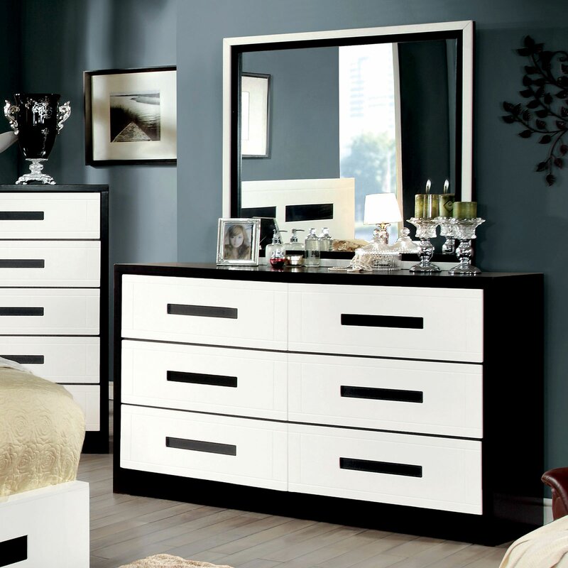 Комод Loveland с 6 ящиками и с зеркалом в комплекте - Little Room Baby House (WFR-210398) 
Комод Loveland с 6 ящиками и с зеркалом в комплекте - Little Room Baby House (WFR-210398)