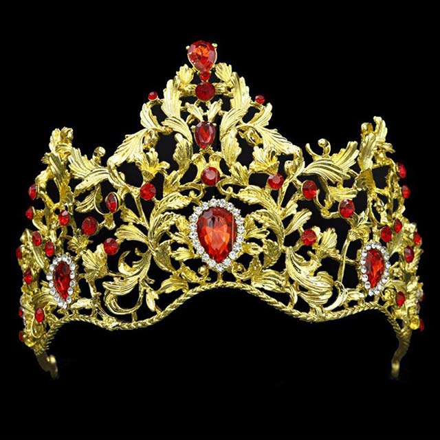 Большая диадема Королевы DiaDemaGrand Золотой с красным камнем (0616108-8-10)
Большая диадема Королевы DiaDemaGrand Золотой с красным камнем (0616108-8-10)
