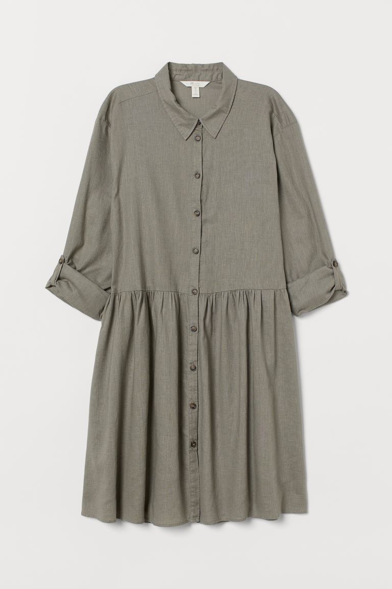 Платье из смесового льна H&M Зеленый хаки, Платье из смесового льна H&M 36 Зеленый хаки
Платье из смесового льна H&M Зеленый хаки, Платье из смесового льна H&M 36 Зеленый хаки