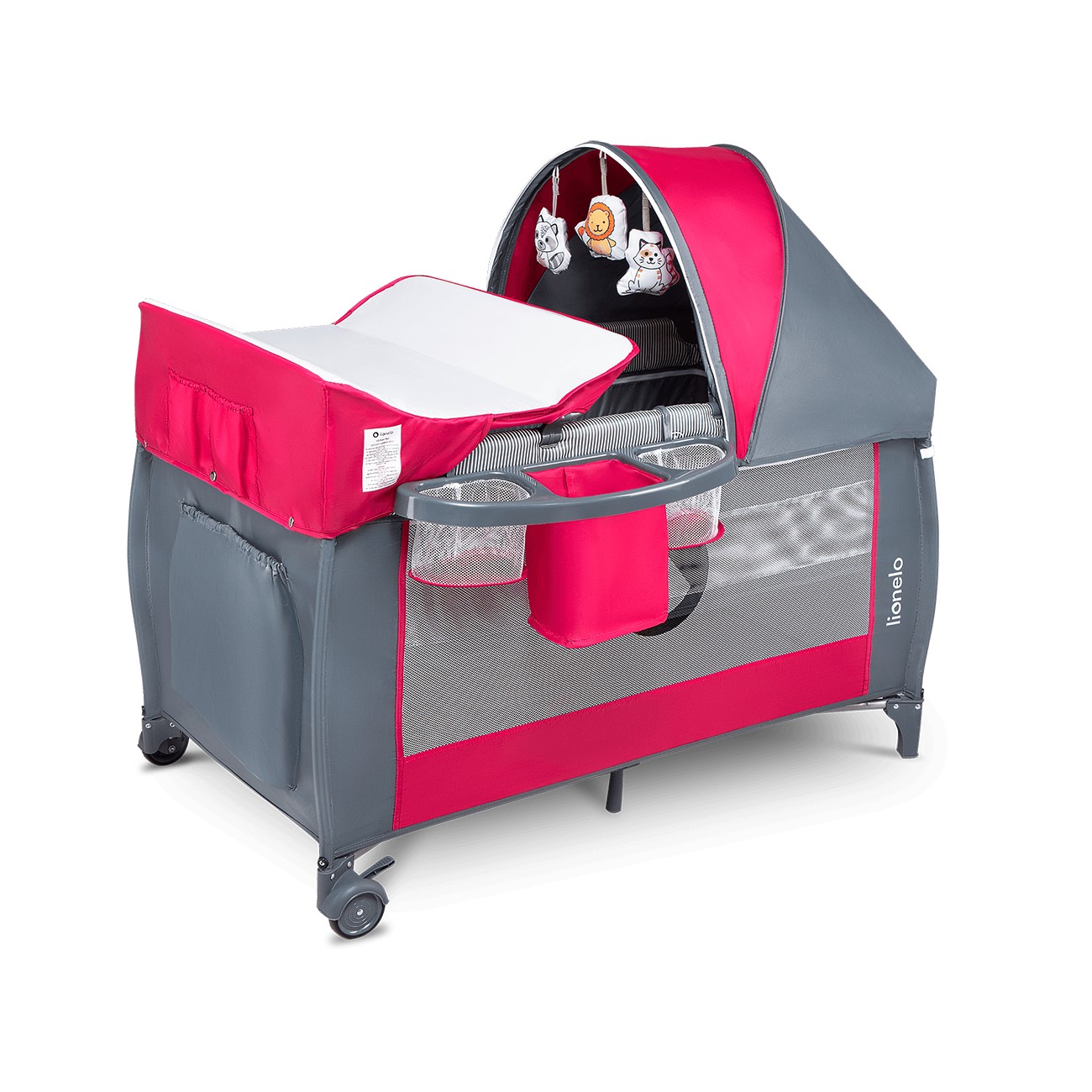 Манеж-кроватка SVEN PLUS PINK ROSE Lionelo 125х65х77 см (det0004426)
Манеж-кроватка SVEN PLUS PINK ROSE Lionelo 125х65х77 см (det0004426)