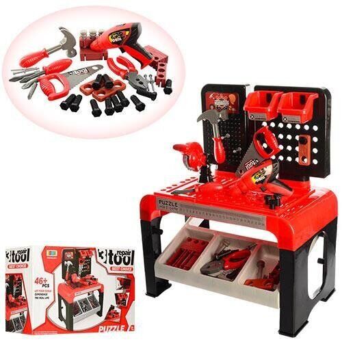 Набор инструментов 8012 (Верстак, 46 деталей)
Набор инструментов 8012 (Верстак, 46 деталей)