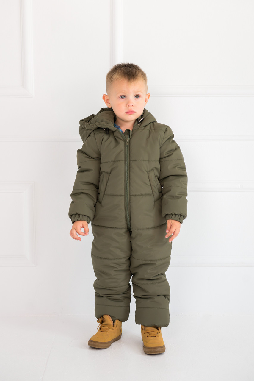 Зимний комбинезон Color Dreams 1113/4 86 см Хаки 
Зимний комбинезон Color Dreams 1113/4 86 см Хаки