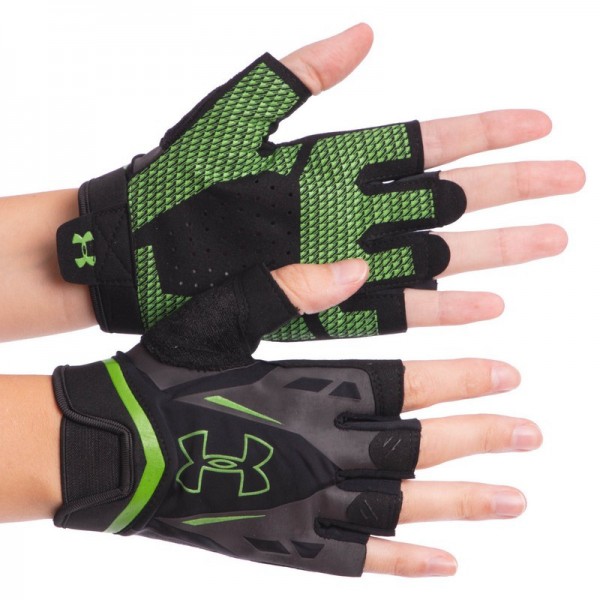 Перчатки для кроссфита и воркаута UAR WorkOut BC-6305 р-р XL Черный-салатовый (MR10151)
Перчатки для кроссфита и воркаута UAR WorkOut BC-6305 р-р XL Черный-салатовый (MR10151)