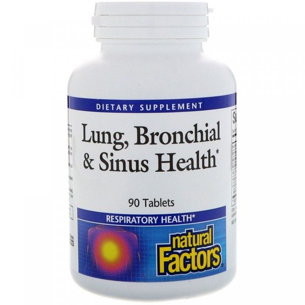 Здоровье дыхательных путей Lung Bronchial & Sinus Health Natural Factors 90 Таблеток (NFA027)
Здоровье дыхательных путей Lung Bronchial & Sinus Health Natural Factors 90 Таблеток (NFA027)