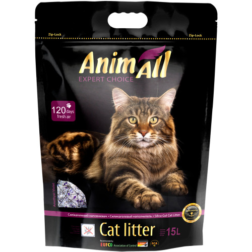 Силикагелевый наполнитель AnimAll Premium Кристаллы аметиста для котов, 15 л (6.7 кг)
Силикагелевый наполнитель AnimAll Premium Кристаллы аметиста для котов, 15 л (6.7 кг)