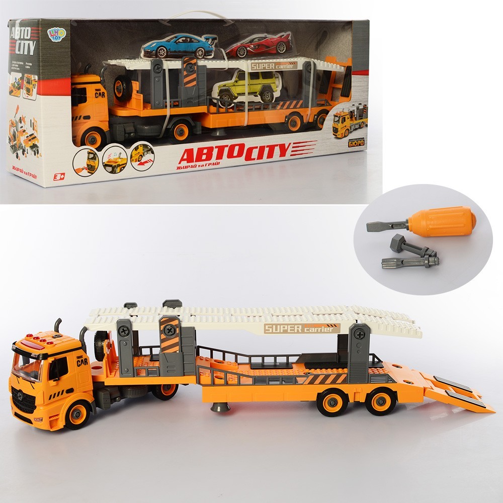 Конструктор Limo Toy KB 084 Трейлер На шурупах, 98 дет, свет, звук, 66-25-15 см
Конструктор Limo Toy KB 084 Трейлер На шурупах, 98 дет, свет, звук, 66-25-15 см
