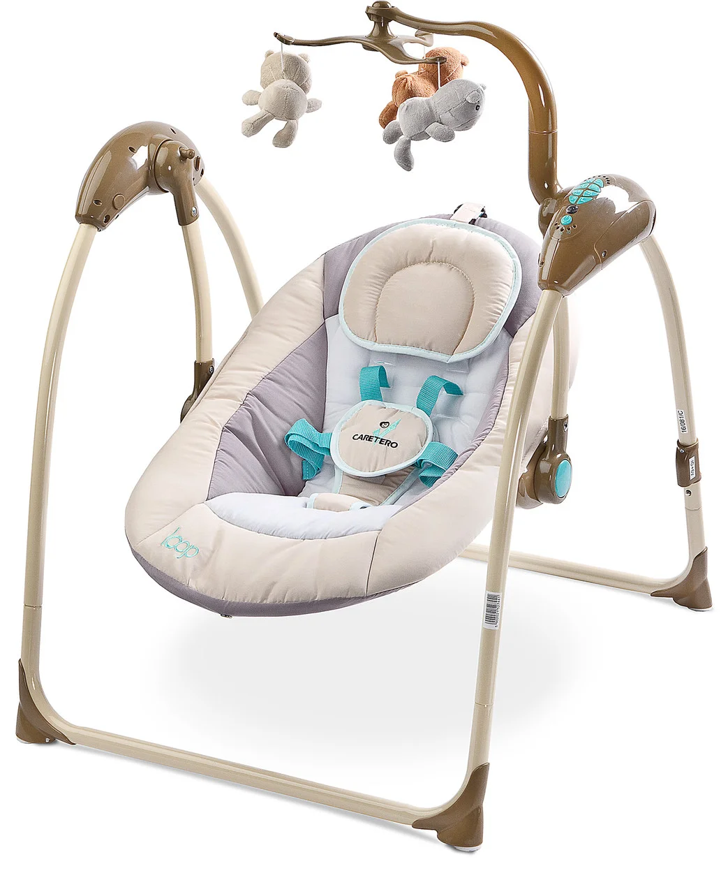 Кресло-качалка Caretero Loop Beige с пультом ДУ и режимом распознавания голоса + 5 скоростей качания и мобиль с игрушками
Кресло-качалка Caretero Loop Beige с пультом ДУ и режимом распознавания голоса + 5 скоростей качания и мобиль с игрушками
