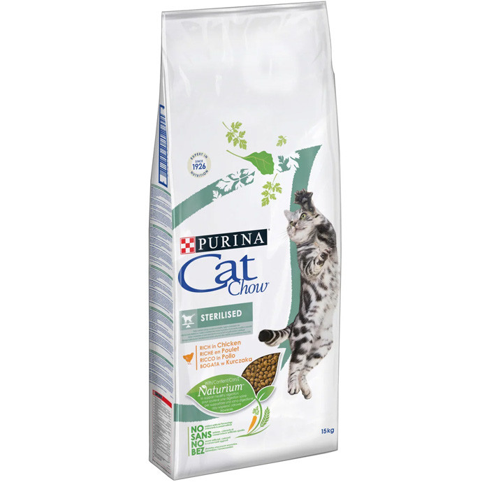 Сухой корм для кошек Cat Chow Special Care Sterilized для стерилизованных кошек 15кг
Сухой корм для кошек Cat Chow Special Care Sterilized для стерилизованных кошек 15кг