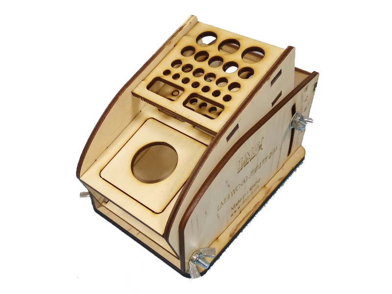 Подставка Laser Model Graver ТМ Лазер Модел Гравер под клей и инструмент наклонная (LMG WO-30)
Подставка Laser Model Graver ТМ Лазер Модел Гравер под клей и инструмент наклонная (LMG WO-30)