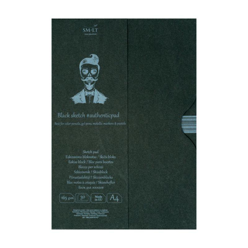 Склейка A4 Smiltainis AUTHENTIC 165г/м2 в папке 30л черная бумага (4770644587903)
Склейка A4 Smiltainis AUTHENTIC 165г/м2 в папке 30л черная бумага (4770644587903)