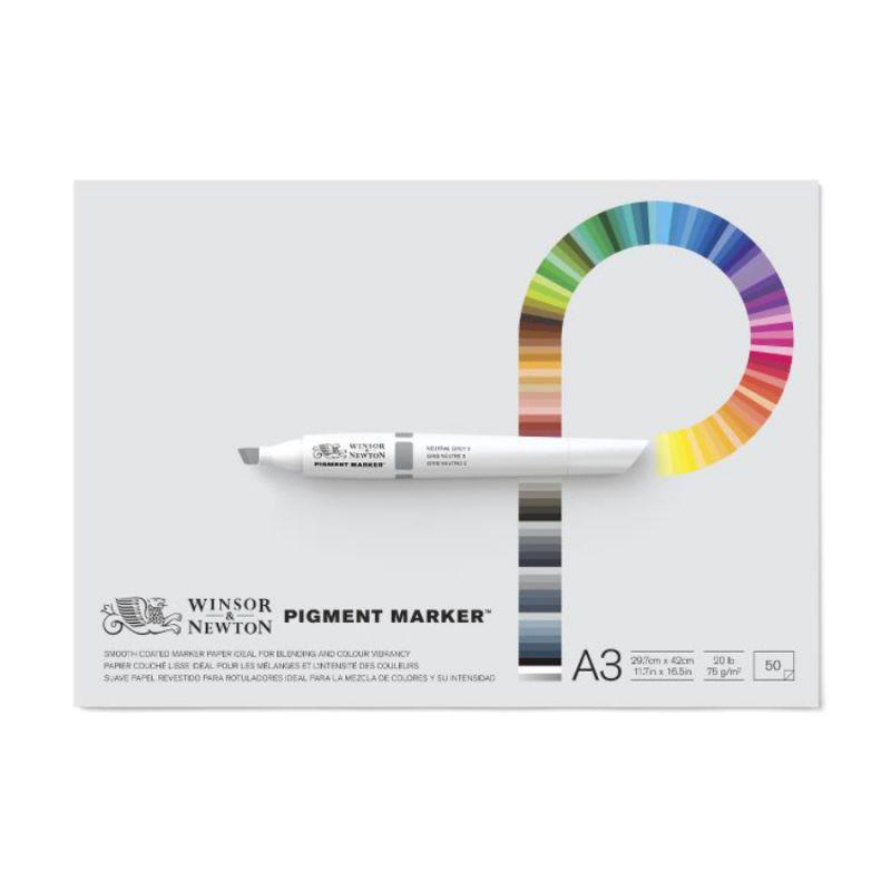 Склейка A3 Winsor&Newton Pad Pigment marker 28х35,6см для маркеров 50л (884955047361)
Склейка A3 Winsor&Newton Pad Pigment marker 28х35,6см для маркеров 50л (884955047361)