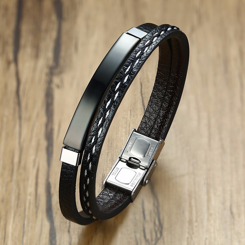 Мужской кожаный браслет BroBand Two черный c черной вставкой 21см (BB-TWO-BLACK-BLACK-21-M)
Мужской кожаный браслет BroBand Two черный c черной вставкой 21см (BB-TWO-BLACK-BLACK-21-M)