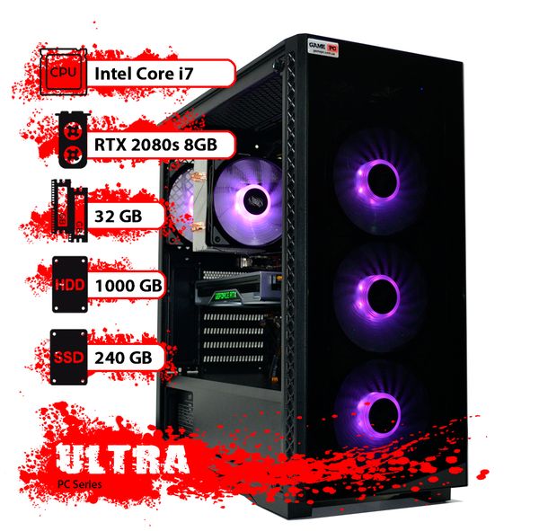 Игровой компьютер GamePC Ultra #62 Core i7 9700K/32 GB/HDD 1 TB/SSD 240 GB/GeForce RTX 3060 12GB
Игровой компьютер GamePC Ultra #62 Core i7 9700K/32 GB/HDD 1 TB/SSD 240 GB/GeForce RTX 3060 12GB