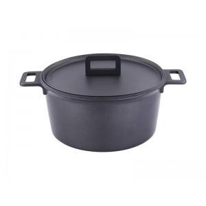 Кастрюля алюминиевая Bergner 8.2 л Ø28 см с индукционным дном и керамическим антипригарным покрытием (BG-6686)
Кастрюля алюминиевая Bergner 8.2 л Ø28 см с индукционным дном и керамическим антипригарным покрытием (BG-6686)