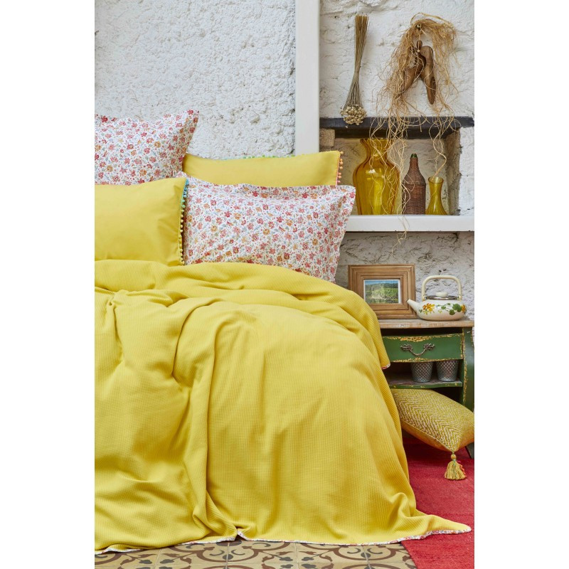 Постельное белье Karaca Home - Picata sari 2018-2 желтый pike jacquard 200*220 евро
Постельное белье Karaca Home - Picata sari 2018-2 желтый pike jacquard 200*220 евро