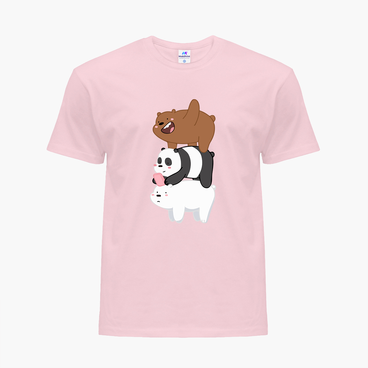 Детская футболка Три медведя (We Bare bears) (25186-2643-25) 88-104 см Хлопок Розовый
Детская футболка Три медведя (We Bare bears) (25186-2643-25) 88-104 см Хлопок Розовый