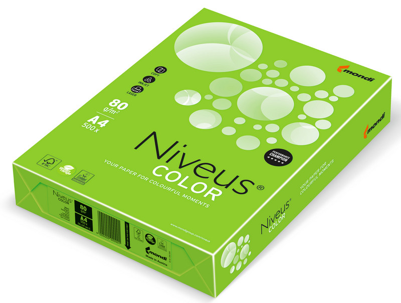 Бумага цветная неоновая Niveus NEOGN 500 листов А4 80 г/м2 зеленый (A4.80.NVN.NEOGN.500)
Бумага цветная неоновая Niveus NEOGN 500 листов А4 80 г/м2 зеленый (A4.80.NVN.NEOGN.500)
