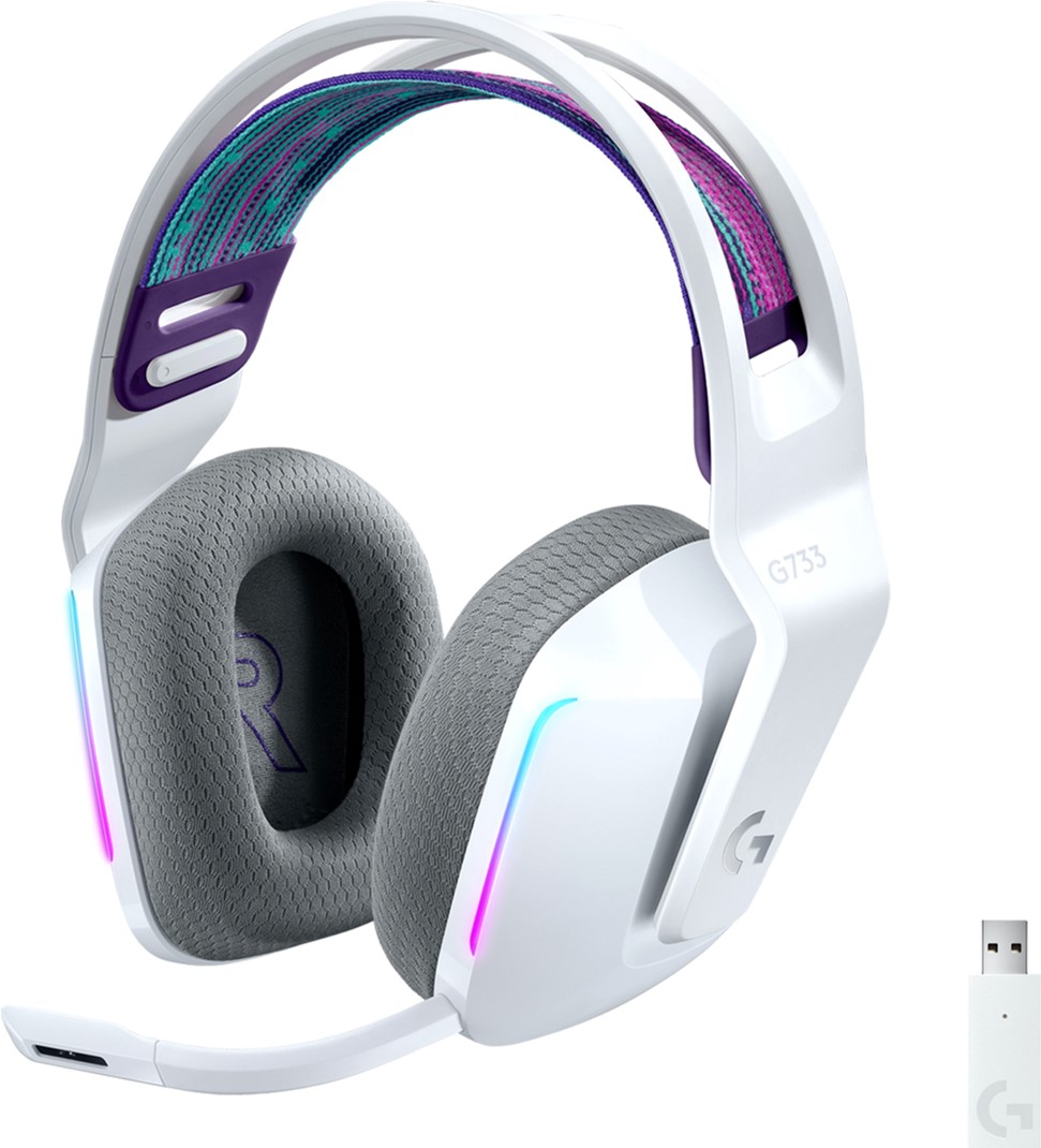 Безпровідна гарнітура Logitech Lightspeed Wireless RGB Gaming Headset G733 White (981-000883)
Безпровідна гарнітура Logitech Lightspeed Wireless RGB Gaming Headset G733 White (981-000883)
