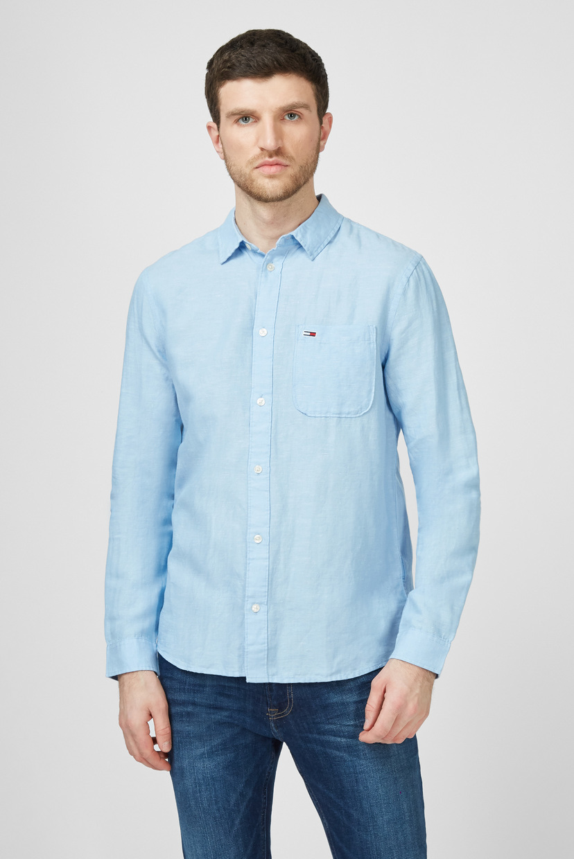 Мужская голубая рубашка TJM LINEN BLEND SHIRT Tommy Hilfiger L DM0DM10144
Мужская голубая рубашка TJM LINEN BLEND SHIRT Tommy Hilfiger L DM0DM10144