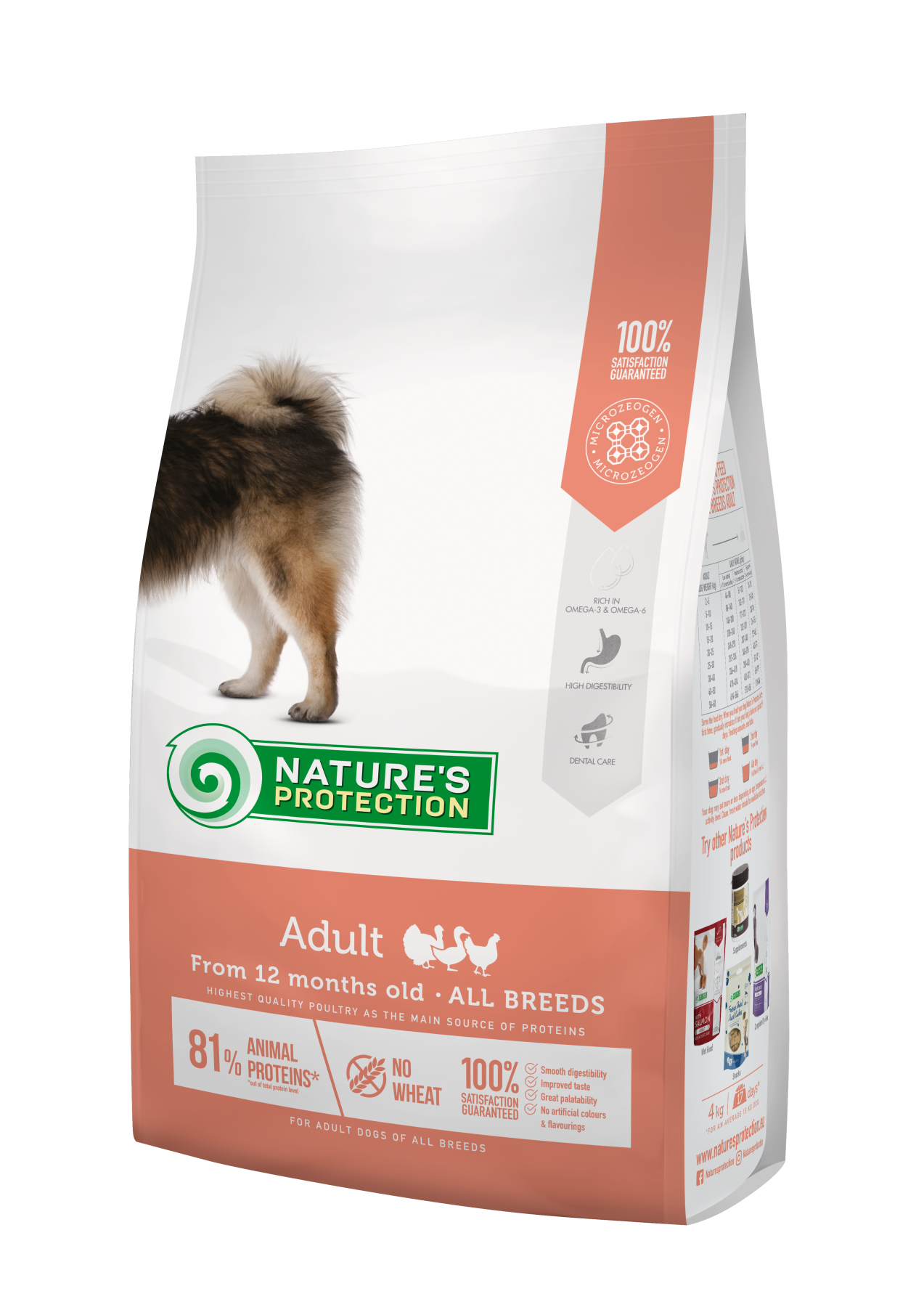 Корм для собак средних пород Nature's Protection Adult All Breeds 12 кг 
Корм для собак средних пород Nature's Protection Adult All Breeds 12 кг