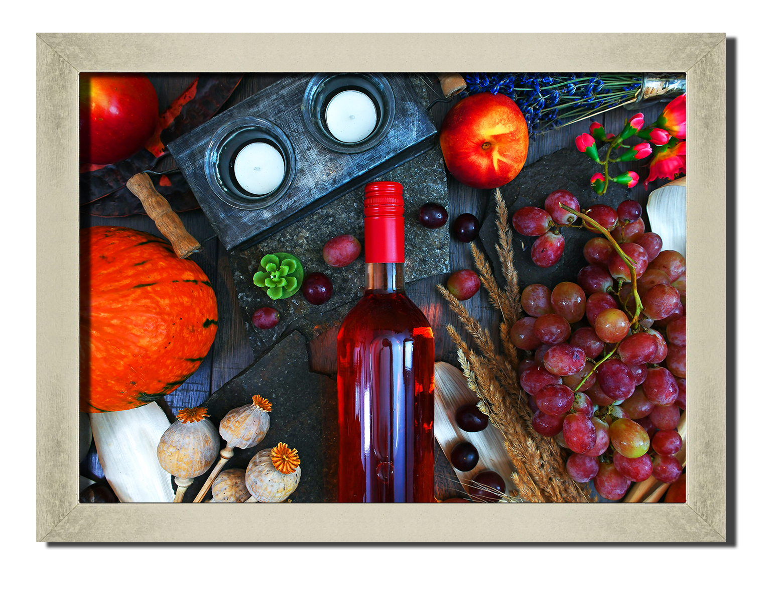 Silver frame картина на файн-арт бумаге вино и свечи фрукты на кухню Hotel Arizona HD 31 см x 41 см
Silver frame картина на файн-арт бумаге вино и свечи фрукты на кухню Hotel Arizona HD 31 см x 41 см