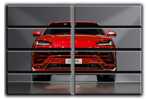 Модульная картина на холсте из 8 больших частей авто внедорожник Lamborghini Urus споривное авто Hotel Arizona HD 178 см x 254 см
Модульная картина на холсте из 8 больших частей авто внедорожник Lamborghini Urus споривное авто Hotel Arizona HD 178 см x 254 см