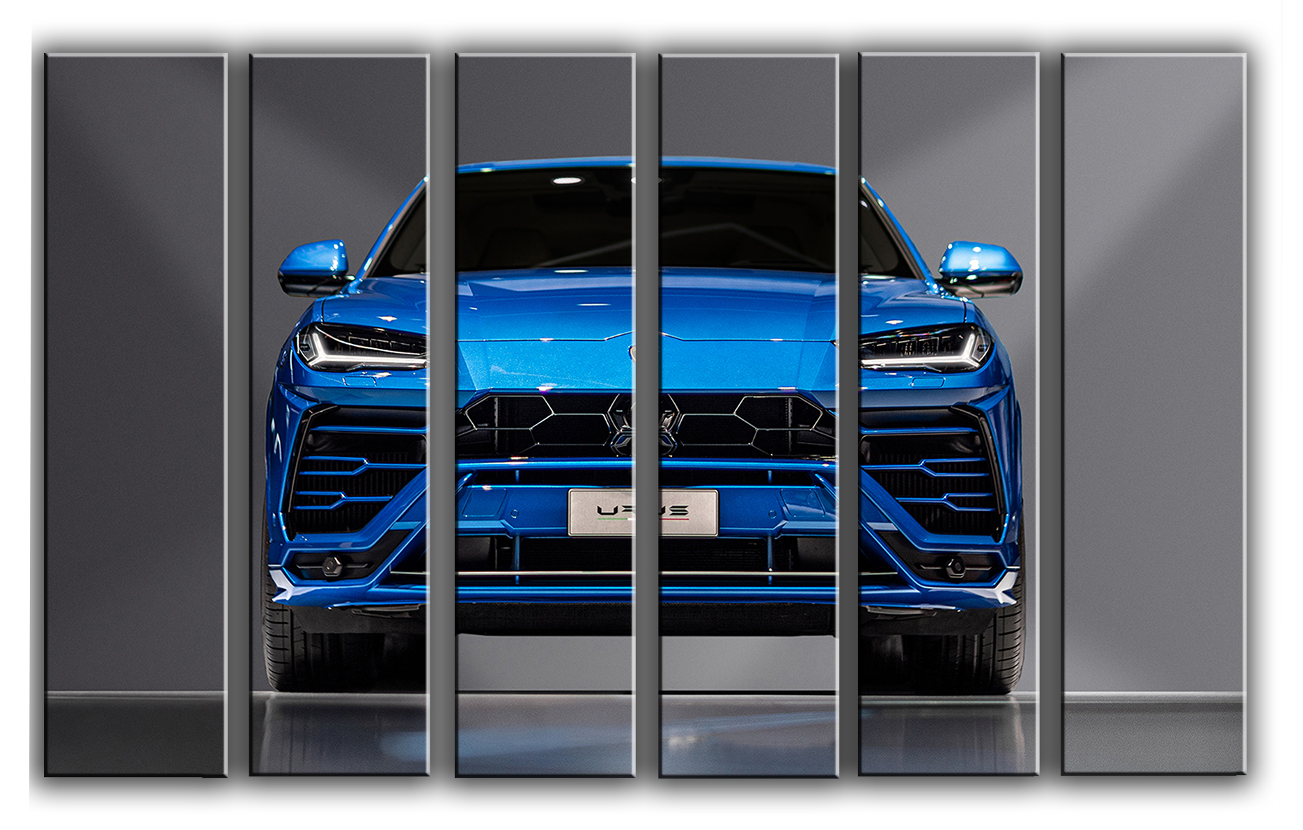 Модульная картина на холсте из 6 частей Автомобиль Lamborghini Urus споривное авто Hotel Arizona HD 112 см x 171 см
Модульная картина на холсте из 6 частей Автомобиль Lamborghini Urus споривное авто Hotel Arizona HD 112 см x 171 см