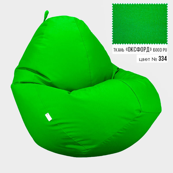 Бескаркасное кресло мешок груша Овал Coolki XXL 90x130 Салатовый (Оксфорд 600D PU)
Бескаркасное кресло мешок груша Овал Coolki XXL 90x130 Салатовый (Оксфорд 600D PU)