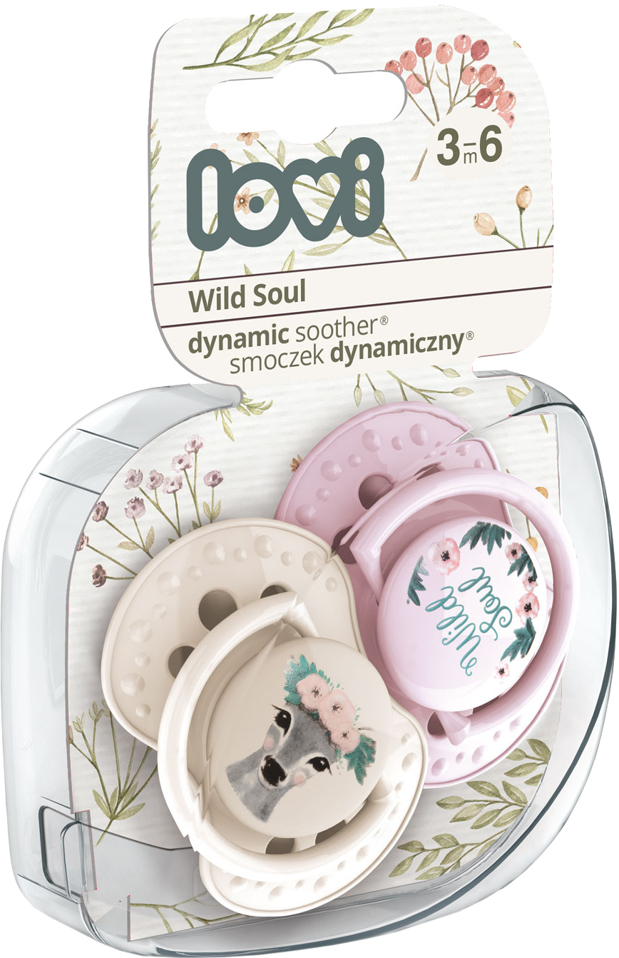 Пустышка Lovi Wild Soul силиконовая динамическая 3-6 месяцев 2 шт Кремовая (22/883girl)
Пустышка Lovi Wild Soul силиконовая динамическая 3-6 месяцев 2 шт Кремовая (22/883girl)