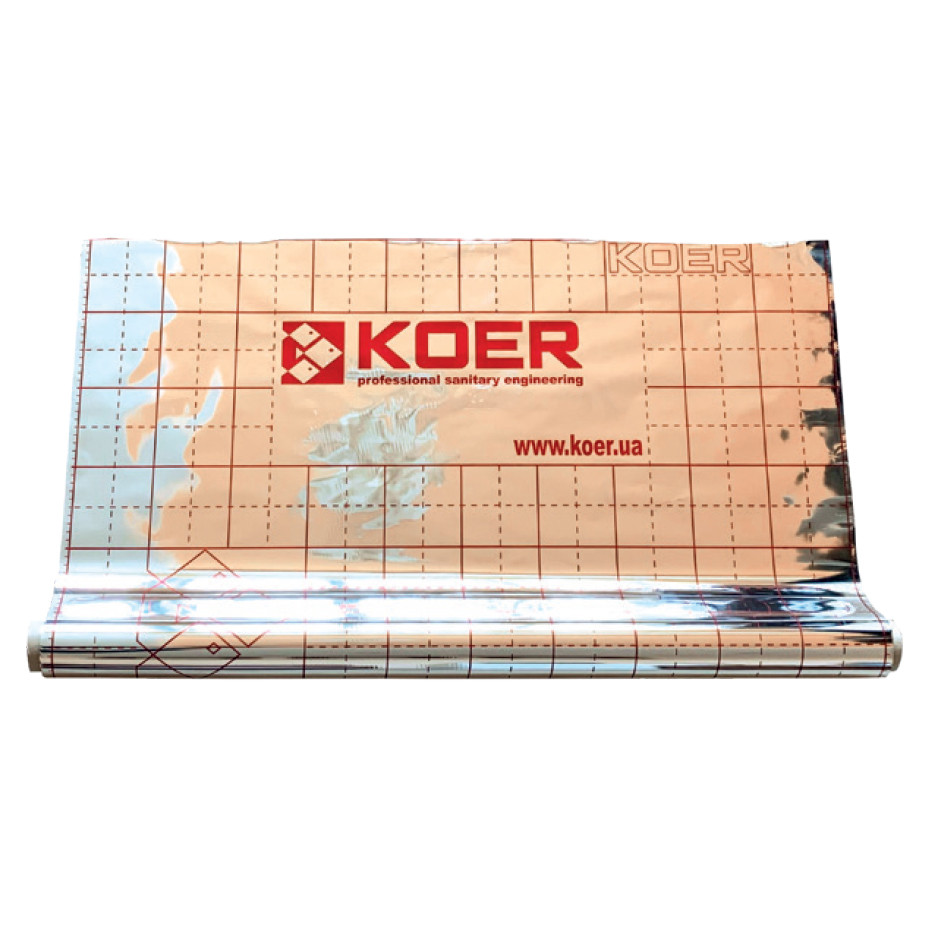 Пленка теплоотражающая металлизированная с разметкой рулон 50 м KR2868 Koer (KR2868)
Пленка теплоотражающая металлизированная с разметкой рулон 50 м KR2868 Koer (KR2868)