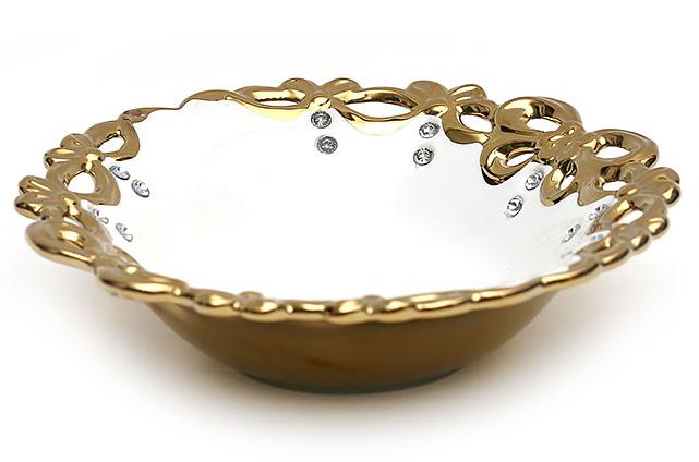 Блюдо Жар-птица Gold Luxury-01 Ø31x8см с декоративными стразами Bona (Р0163234932)
Блюдо Жар-птица Gold Luxury-01 Ø31x8см с декоративными стразами Bona (Р0163234932)
