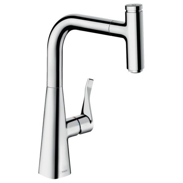 Cмеситель кухонный с выдвижным душем HANSGROHE хром METRIS SELECT латунь 14857000
Cмеситель кухонный с выдвижным душем HANSGROHE хром METRIS SELECT латунь 14857000