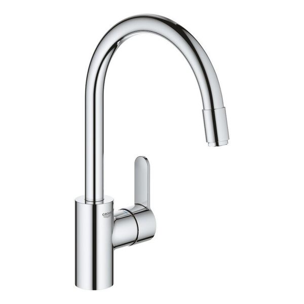 Cмеситель кухонный с выдвижным душем GROHE хром EUROSTYLE COSMOPOLITAN латунь 31126004
Cмеситель кухонный с выдвижным душем GROHE хром EUROSTYLE COSMOPOLITAN латунь 31126004