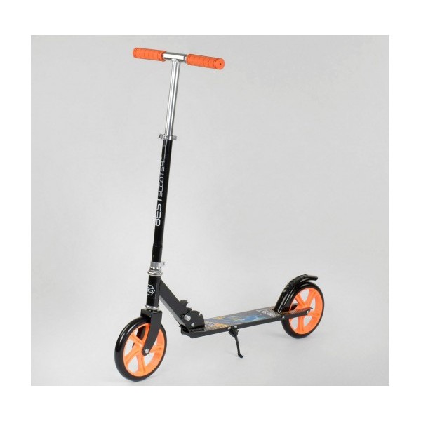 Самокат детский двухколесный Best Scooter 42714 Черный с оранжевым, колеса PU, d=20см (MW721-1)
Самокат детский двухколесный Best Scooter 42714 Черный с оранжевым, колеса PU, d=20см (MW721-1)